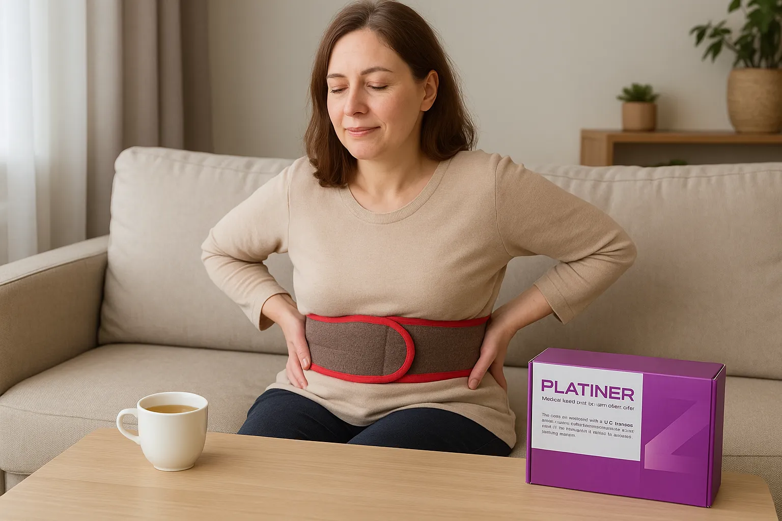 درمان انواع کمردرد با کمربند پلاتینر