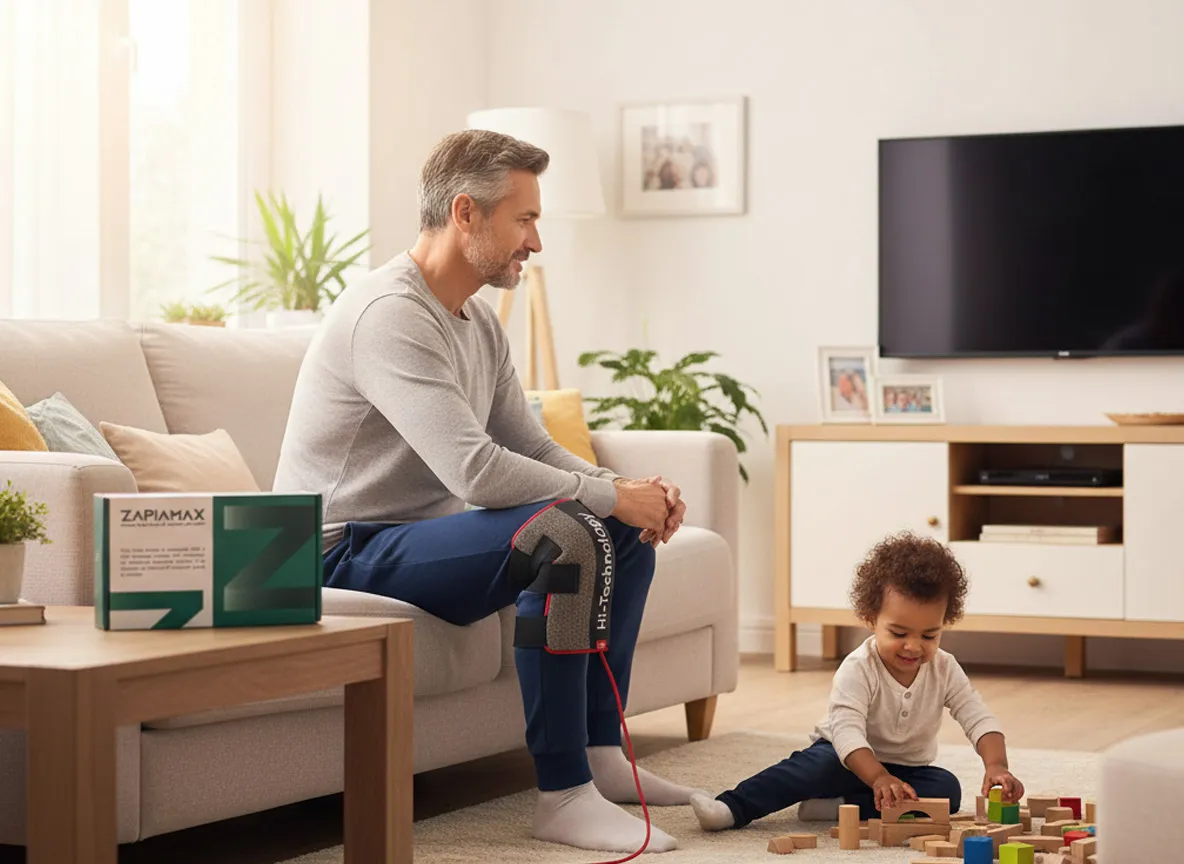 درمان آب آوردن زانو با زانوبند زاپیامکس