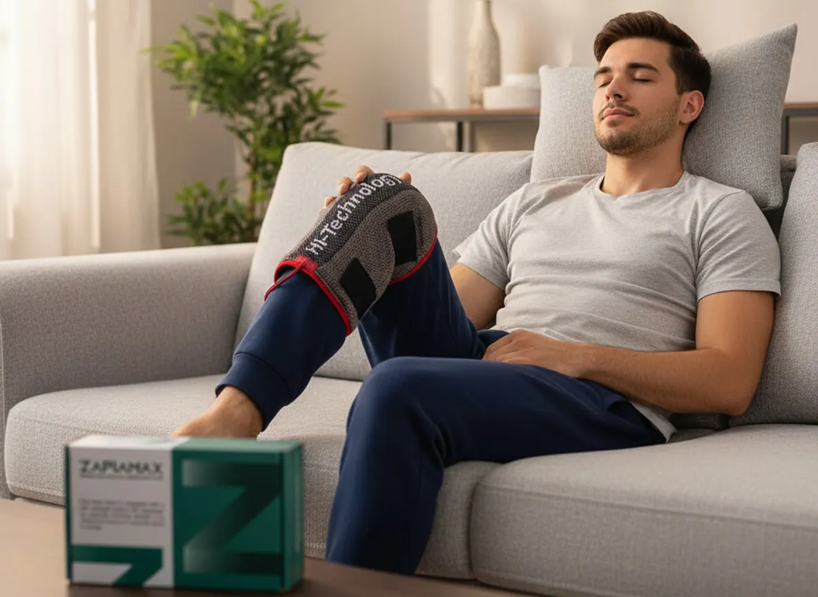 درمان ورم زانو بعد از ورزش با زانوبند زاپیامکس