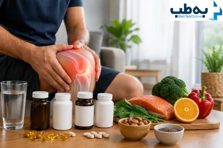 بهترین ویتامین برای زانو درد کدام است